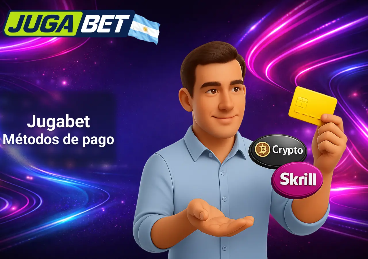 Jugabet Argentina métodos de pago con tarjetas bancarias, крипto y billeteras digitales